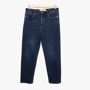 Soft Surroundings Womens Style 3CW54 High Rise Blue Jeans 12